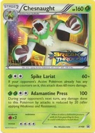 Chesnaught - XY68 (Prerelease [Staff] - null/null [XY Promos] Holofoil