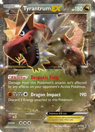 Tyrantrum EX - XY70/null [XY Promos] Holofoil