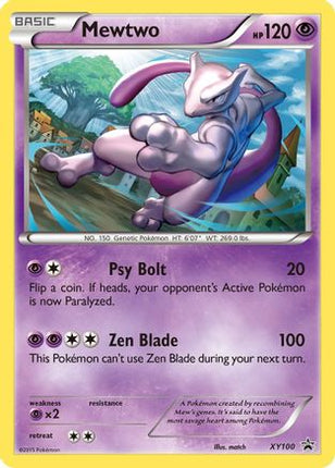 Mewtwo - XY100 - XY100/null [XY Promos] Holofoil