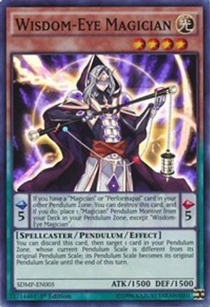 Wisdom-Eye Magician (Super Rare) [SDMP-EN005] Structure Deck: Master of Pendulum 1st Edition