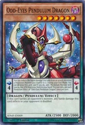 Odd-Eyes Pendulum Dragon (Common / Short Print) [SDMP-EN009] Structure Deck: Master of Pendulum 1st Edition