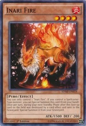 Inari Fire (Common / Short Print) [SDMP-EN018] Structure Deck: Master of Pendulum 1st Edition