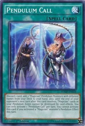 Pendulum Call (Common / Short Print) [SDMP-EN026] Structure Deck: Master of Pendulum 1st Edition