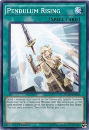 Pendulum Rising (Common / Short Print) [SDMP-EN028] Structure Deck: Master of Pendulum 1st Edition