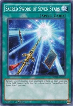 Sacred Sword of Seven Stars (Common / Short Print) [SDMP-EN029] Structure Deck: Master of Pendulum 1st Edition
