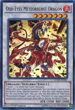 Odd-Eyes Meteorburst Dragon (Ultra Rare) [SDMP-EN041] Structure Deck: Master of Pendulum 1st Edition