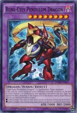 Rune-Eyes Pendulum Dragon (Common / Short Print) [SDMP-EN043] Structure Deck: Master of Pendulum 1st Edition