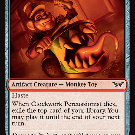 Clockwork Percussionist [Duskmourn: House of Horror]