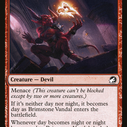 Brimstone Vandal [Innistrad: Midnight Hunt]