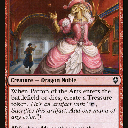 Patron of the Arts [Commander Legends: Battle for Baldur's Gate]