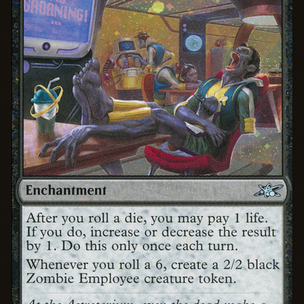 Night Shift of the Living Dead [Unfinity] Galaxy Foil