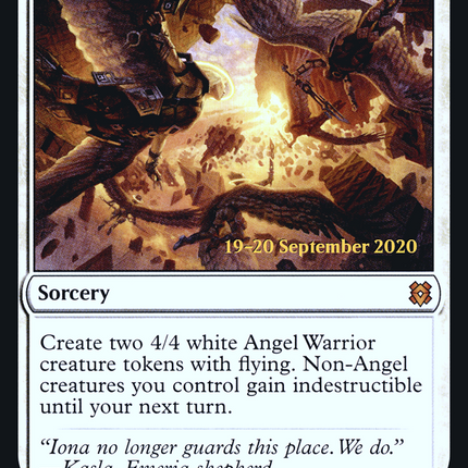 Emeria's Call // Emeria, Shattered Skyclave [Zendikar Rising Promos] Prerelease Foil