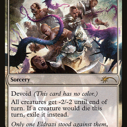 Flaying Tendrils (devoid) [Friday Night Magic 2016] Foil
