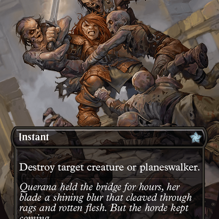 Hero's Downfall (Borderless) [Foundations] Foil