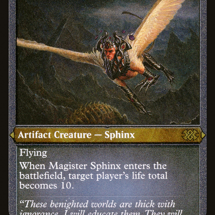 Magister Sphinx [Double Masters 2022] Etched Foil