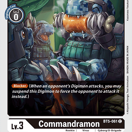 Commandramon [BT5-061] [Battle of Omni]