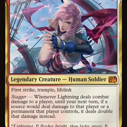 Lightning, Army of One [FINAL FANTASY] Foil