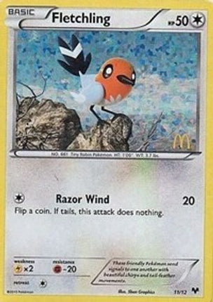 Fletchling (11/12) [McDonald's Promos: 2014 Collection]