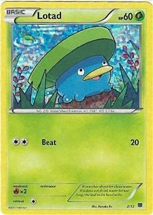 Lotad - 2/12 [McDonald's Promos 2015] Holofoil