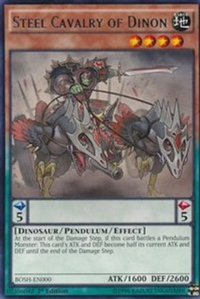 Steel Cavalry of Dinon (Rare) [BOSH-EN000] 1st Edition