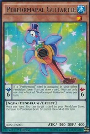 Performapal Guitartle (Rare) [BOSH-EN004] Unlimited