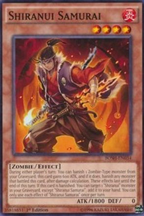 Shiranui Samurai (Common / Short Print) [BOSH-EN034] 1st Edition