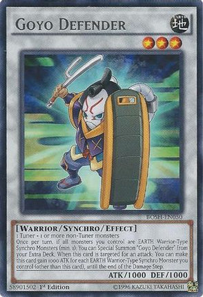 Goyo Defender (Rare) [BOSH-EN050] 1st Edition