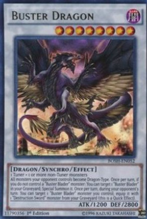 Buster Dragon (Ultra Rare) [BOSH-EN052] 1st Edition