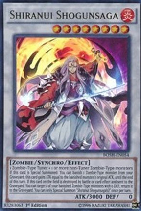 Shiranui Shogunsaga (Ultra Rare) [BOSH-EN054] 1st Edition