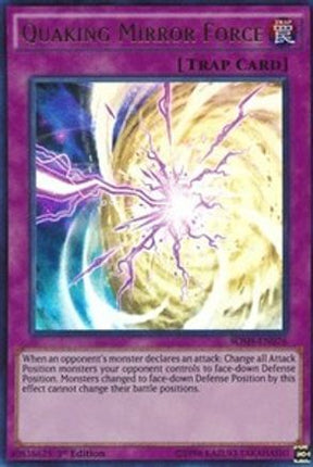 Quaking Mirror Force (Ultra Rare) [BOSH-EN076] Unlimited