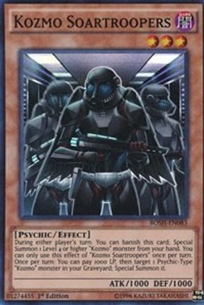Kozmo Soartroopers (Super Rare) [BOSH-EN083] 1st Edition