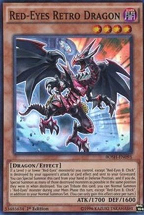 Red-Eyes Retro Dragon [BOSH-EN095] Super Rare