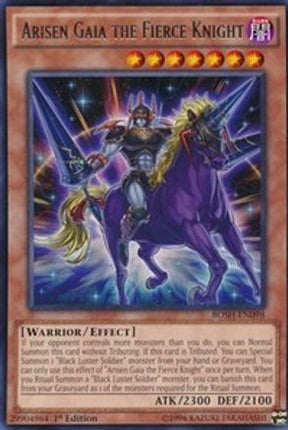 Arisen Gaia the Fierce Knight (Rare) [BOSH-EN098] Unlimited
