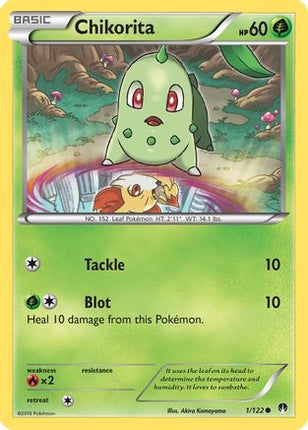 Chikorita - 1/106 [XY - BREAKpoint] Reverse Holofoil