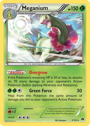 Meganium - 3/106 [XY - BREAKpoint] Holofoil