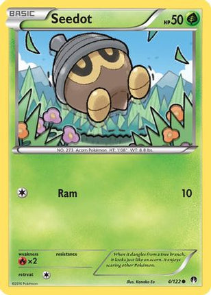 Seedot - 4/106 [XY - BREAKpoint] Reverse Holofoil