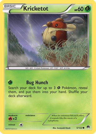Kricketot - 5/106 [XY - BREAKpoint] Reverse Holofoil