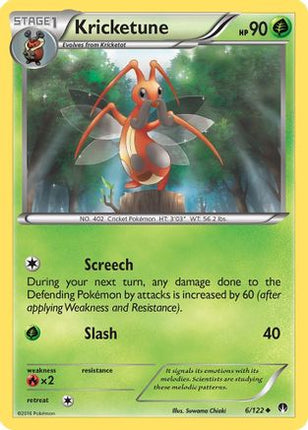 Kricketune - 6/106 [XY - BREAKpoint] Reverse Holofoil