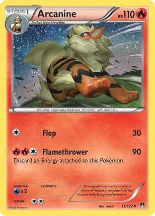 Arcanine - 11/106 [XY - BREAKpoint]
