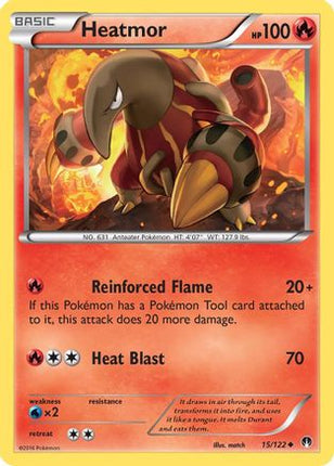 Heatmor - 15/106 [XY - BREAKpoint] Reverse Holofoil