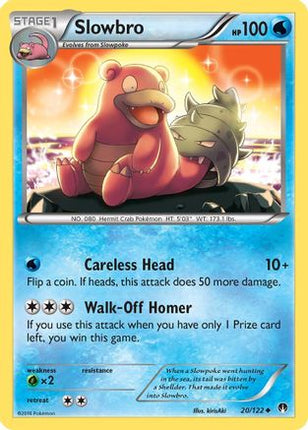 Slowbro - 20/106 [XY - BREAKpoint] Reverse Holofoil