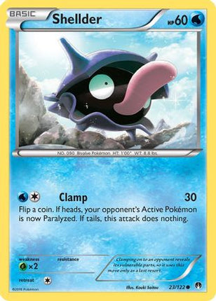 Shellder (23) - 23/106 [XY - BREAKpoint] Reverse Holofoil