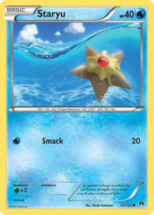 Staryu - 25/106 [XY - BREAKpoint] Reverse Holofoil