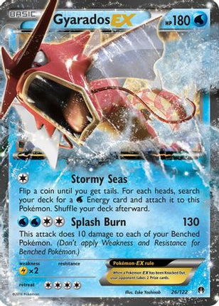 Gyarados EX - 26/106 [XY - BREAKpoint] Holofoil