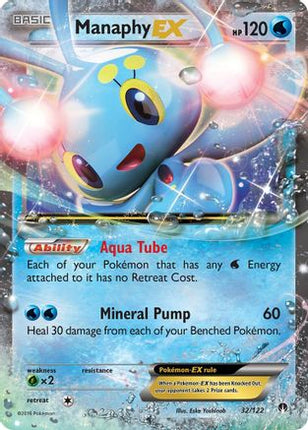 Manaphy EX - 32/106 [XY - BREAKpoint] Holofoil