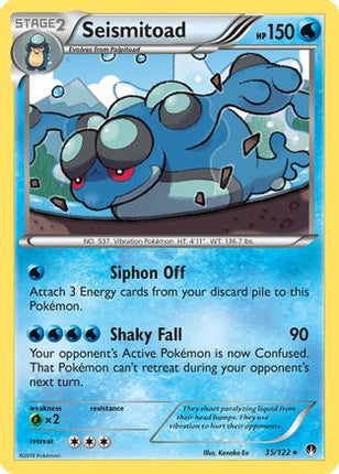 Seismitoad - 35/106 [XY - BREAKpoint]