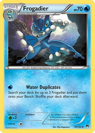 Frogadier - 39/106 [XY - BREAKpoint] Reverse Holofoil