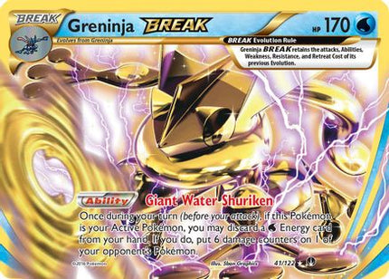 Greninja BREAK - 41/106 [XY - BREAKpoint] Holofoil