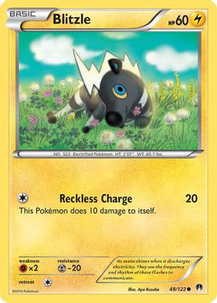 Blitzle - 48/106 [XY - BREAKpoint] Reverse Holofoil