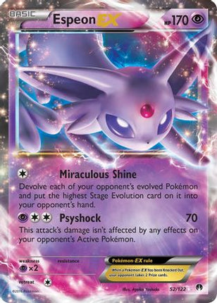 Espeon EX - 52/106 [XY - BREAKpoint] Holofoil